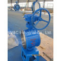 Butt Welding Butterfly Valve mit dreifach exzentrischen Design